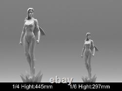 Atom EVE Hero Girl 3D printed Resin Figure GK Unpainted Unassembled Model Kit