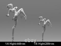 Beauty Dancer artist 3D printing Dancer Unpainted Unassembled Resin Model Kit