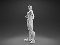 Blade Fighter Sonya Girl painted Unassembled Resin 3D printed Model Figure NSFW