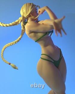 Cammy Street Fighter Unassembled Unpainted 15 Inch 3D Printed Model Kit GK