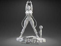 Cammy White Fighter Unpainted Unassembled GK 3D printed Resin Model DIY Kit NSFW