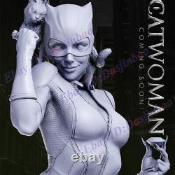 Catwoman & Cat 1/6 3D Print Model Kit Unpainted Unassembled 42cm GK
