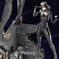 Catwoman & Cat 1/6 3D Print Model Kit Unpainted Unassembled 42cm GK