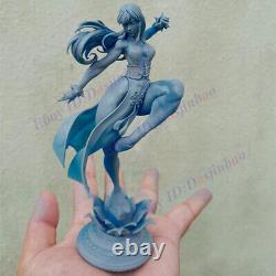 Chun Li Long Hair Figure 3D Print Model Kit Unpainted Unassembled