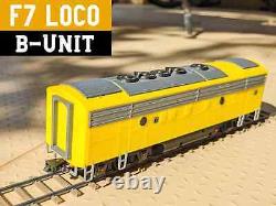 EMD F7 Locomotive A and B Unit Electric Train Unassembled Model kit Set of 2