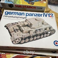 Entex 1/15 Big Scale German Panzer IV f2 Tank Plastic Model Kit New