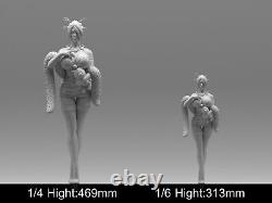 Fantasy LuLu Sexy Girl Resin Model GK 3D printed Unpainted Unassembled Kit NSFW
