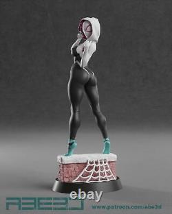 Gwen 3D printed unpainted unassembled resin model kit