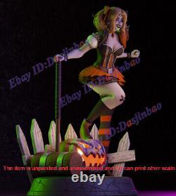 Harley Quinn Halloween 1/6 3D Print Model Kit Unpainted Unassembled GK