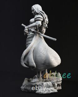 Hua mulan Female General 3D Printing Figure Model Kit Unpained Unassembled