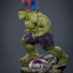 Hulk & Man 1/8 3D Printing Model Kit Unpainted Unassembled 32cm GK