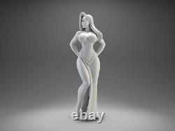 Jessica Sexy Girl Resin Model GK 3D printed Unpainted Unassembled Kit NSFW