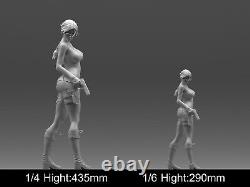 Lara Croft Sexy Woman 3D printing Figure Unpainted Unassembled Resin Model Kit
