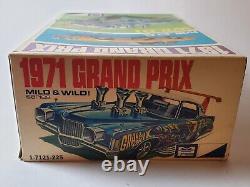 MPC 1971 Pontiac Grand Prix Mild & Wild READ! 125 Plastic Model Car Kit