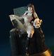 Nude Vampirella In Throne 3d Printing Figure Gk Model Kit Unpainted Unassembled