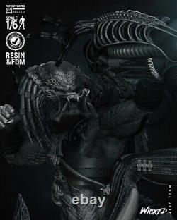 Predator VS Aliens Diorama /3D Printed/Unpainted/Unassembled/GK/Wicked