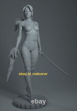 Psylocke 3D Print Figure Model Kit Unpained Unassembled Garage Kits 1/6 1/8 1/4