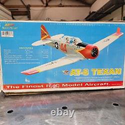 Sea Gull Models AT 6 Texan Arf Rc Airplane Kit Used Unassembled