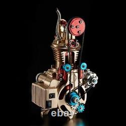 Single Cylinder Engine Car Engine Model Kit DM17 Unassembled DIY Toy Gifts