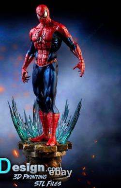 Spider-Man 3d Printed Model Unassembled Unpainted 1/10-1/3
