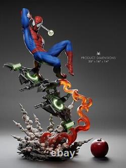 Spiderman 3D printed unpainted unassembled resin model kit