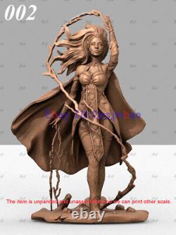 Storm Woman 3D Print Model Kit Unpainted Unassembled 2 Version 1/8 1/6 GK