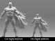 Super Hero Bat Man Anime Unpainted Unassembled 3d Printed Kit Resin Model Gk