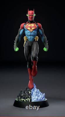 SuperBatman 3D printed unpainted unassembled resin model kit