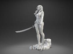 Talia al Ghul Sword Figure Resin Model 3D printing Unpainted Unassembled GK Kit