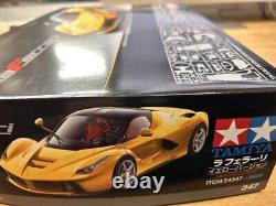 Tamiya 1/24 la ferrari yellow version Used plastic model unassembled japan kit