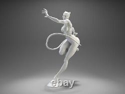 Tsaber Catwoman Sexy Woman Unpainted Unassembled 3D printing Kit Resin Model GK