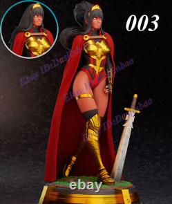 Wonder Girl Yara Flor 3D Print Model Kit Unpainted Unassembled 4 Ver. GK 2 Heads